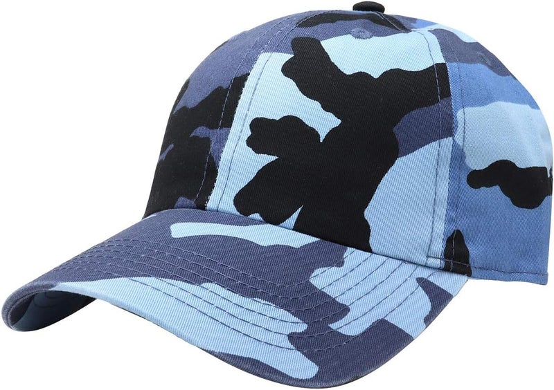 Falari Classic Baseball Cap Dad Hat 100% Cotton Soft Adjustable Size - Image 1